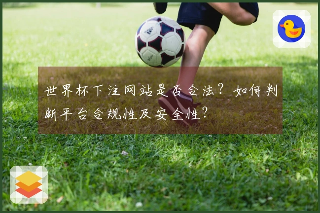 世界杯下注网站是否合法？如何判断平台合规性及安全性？