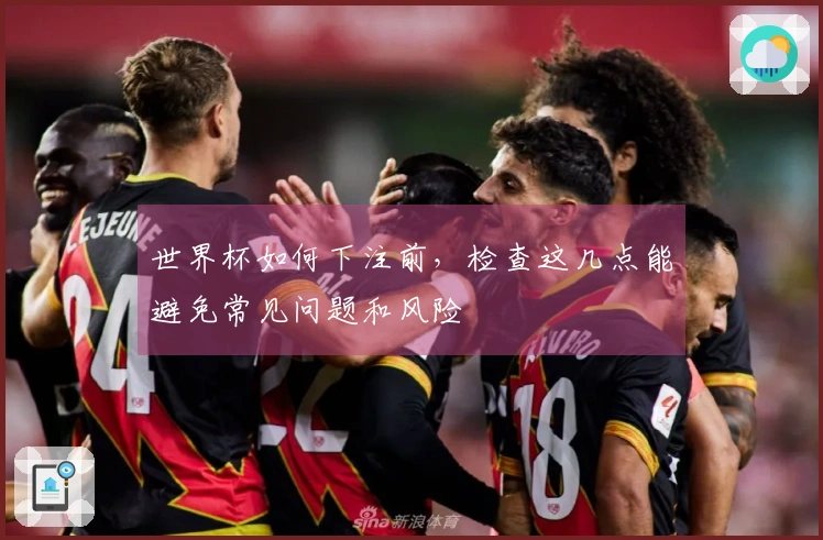 世界杯如何下注前，检查这几点能避免常见问题和风险