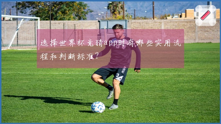选择世界杯竞猜app时有哪些实用流程和判断标准?